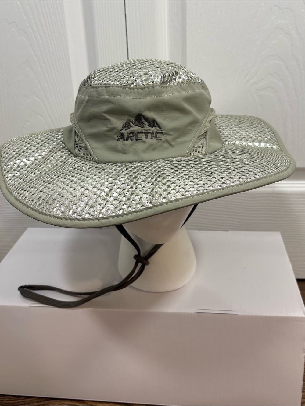 Arctic Unisex Wide Brim Sun Hat Reflective Mesh Vented Hiking Fishing